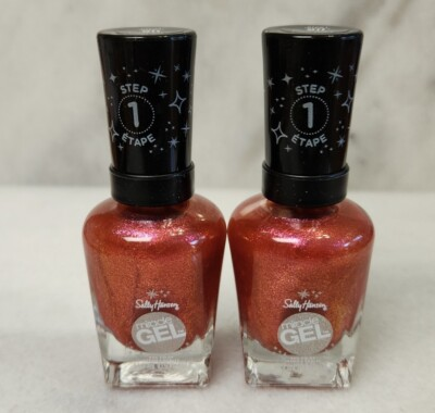 #ad Lot Of 2 Sally Hansen Miracle Gel Nail Polish#911 Can I Get A Watt Watt $6.80