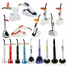 Dental Cordless Wireless LED Curing Light Lamp Teeth Whitening Blue Lights Power