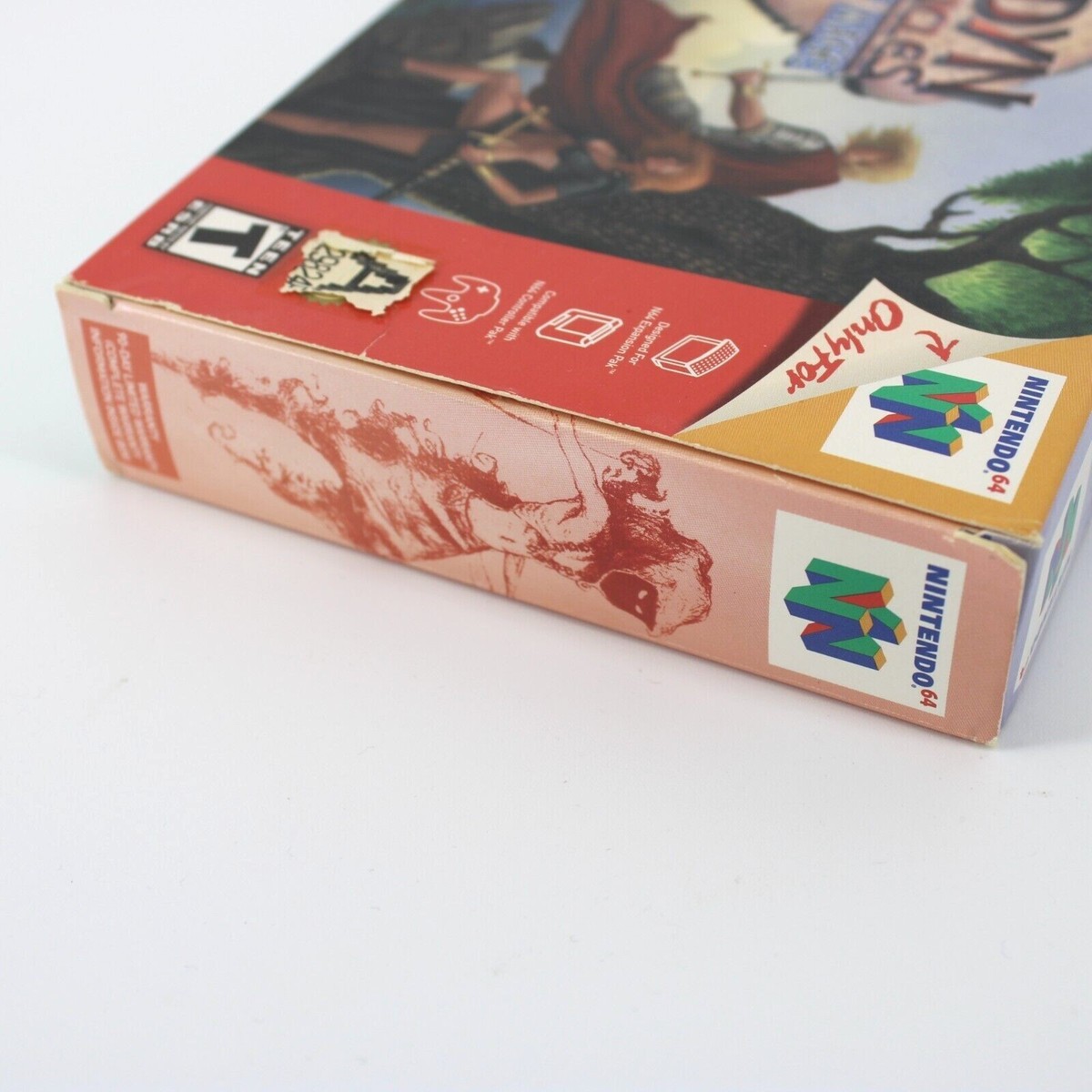 Aidyn Chronicles: The First Mage (Nintendo 64, N64) Black Game