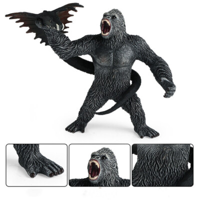 Godzilla vs Kong Schlange King Kong Statue Modell Sammelfigur Spielzeug Kinde...