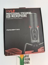 Pyle Professional Streaming USB Microphone PDMIUSBMT300 Open Box 