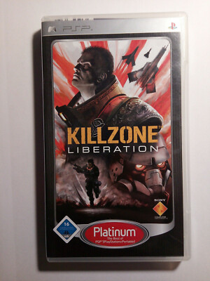 Killzone: Liberation Sony PSP PlayStaion Portable CIB Komplett Platinum Action