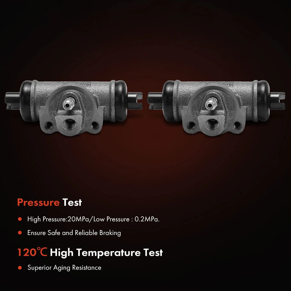 2xRear Left & Right Drum Brake Wheel Cylinder for INFINITI QX4 Nissan Pathfinder - Image 4 of 4