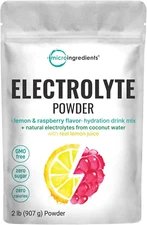 Hydration Electrolyte Powder, 2Lbs (139 Servings), Keto & No Sugar - High Pot...