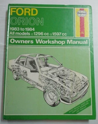 Ford Orion 1983 - 1984 /Tous Modèles / Manuel Atelier Propriétaire - 457 - Photo 1/4