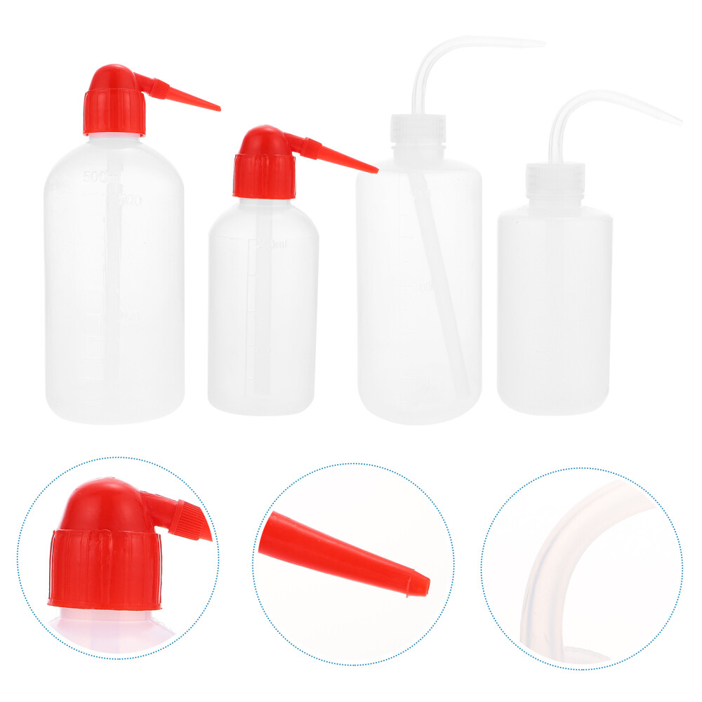 【定価99,000円】VITAL MATERIAL bottle 500ML 4pcs Narrow Mouth Wash Bottle plastic bottles with squeeze top