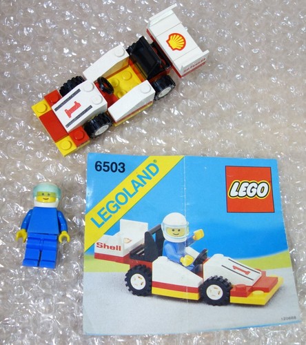 1988 LEGO Legoland 6503 Voiture de Course F1 Shell Complete ! | eBay