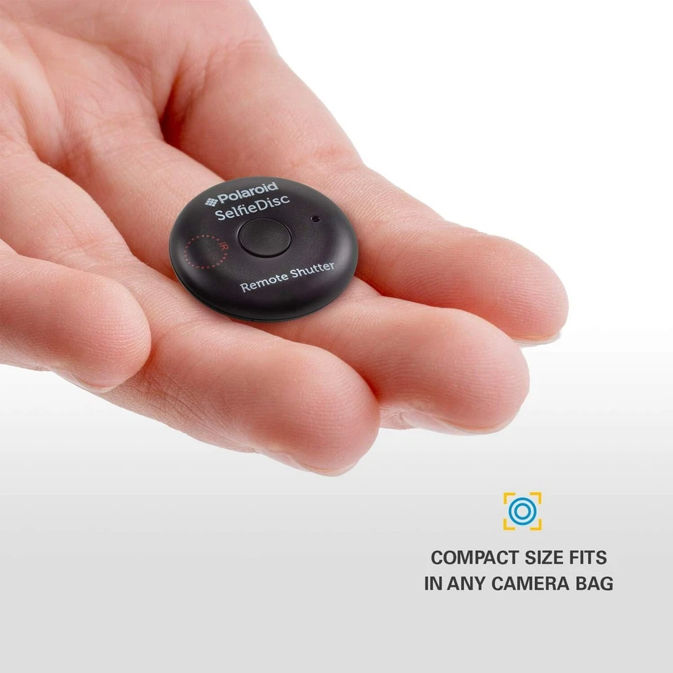 Polaroid SelfieDisc Enhanced IR Remote Shutter Release for SLR Cameras - Image 2 of 4