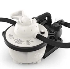 EVAJOY 2000GPH Sand Filter Pump for Above-Ground Pools, 7-Way Valve