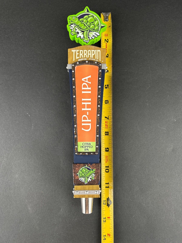 Terrapin Beer Tap Handle UP-HI IPA Citra Hopped Athens GA Brewery Size 13" - Picture 10 of 10
