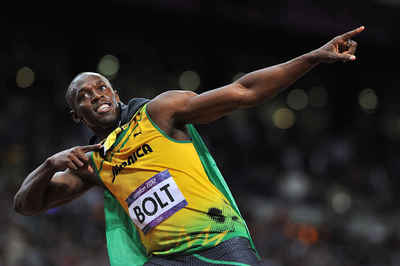 USAIN BOLT SPRINTER RUNNING SPORT PHOTO POSTER PRINT STYLE B 24x36 9 MIL PAPER