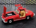 CORGI TOYS MERCEDES BENZ 300SL ~ RED ~ GT. BRITIAN