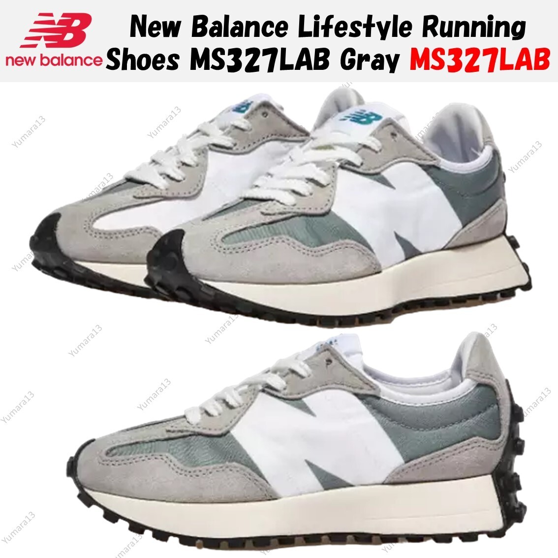☆送料・関税込☆New Balance★MS327LAB★スニーカー★22-29cm★ New Balance Lifestyle Running Shoes MS327LAB Gray MS327LAB