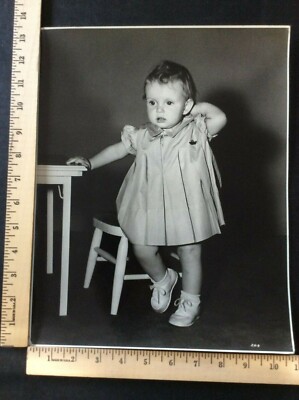 Rare Original VTG 1939 Sandra Lea Henville Baby Sandy Oversize Movie Photo Still