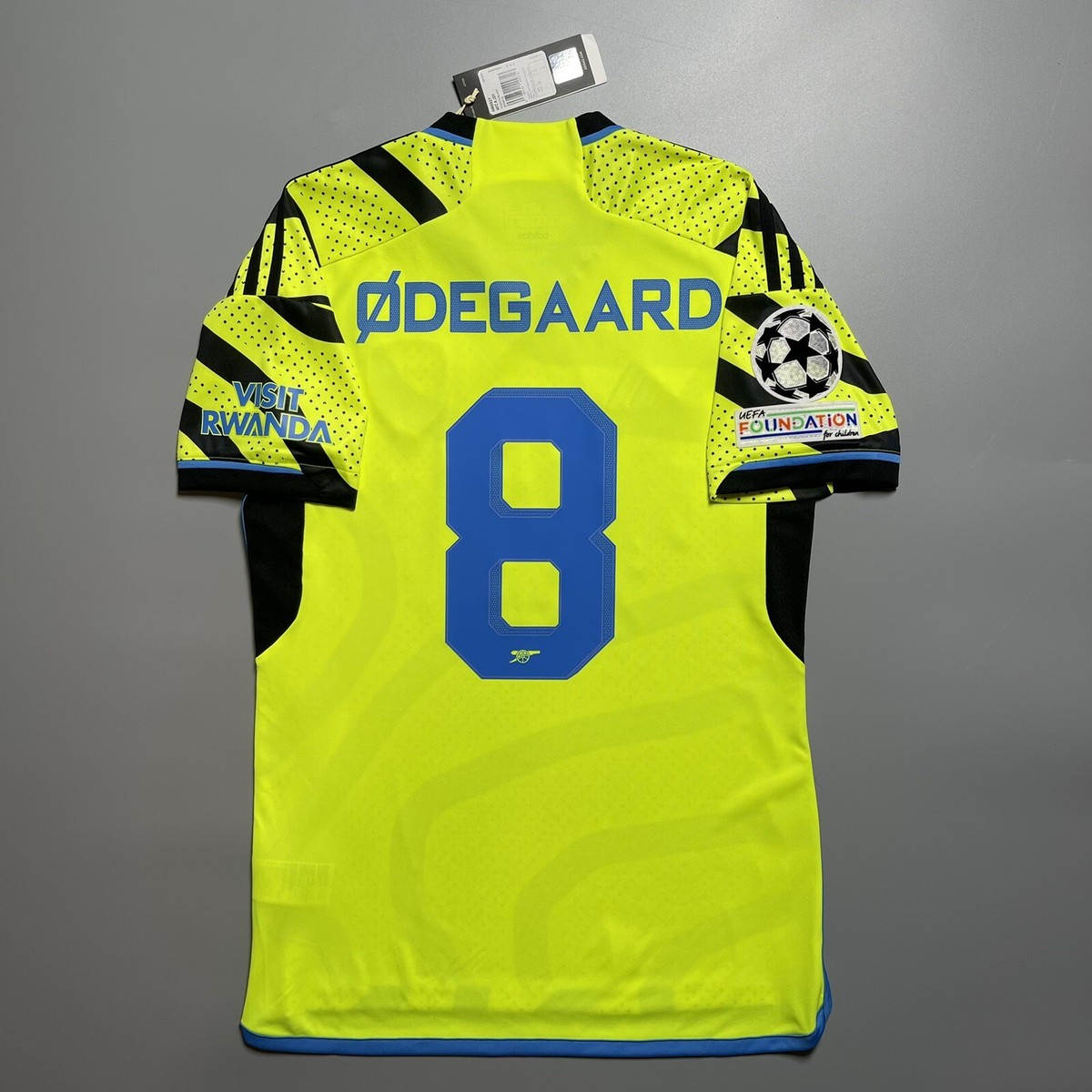 アーセナル ØDEGAARD 8番ジャージ adidasオーセンティック　L アーセナル ØDEGAARD 8番ジャージ adidasオーセンティック L