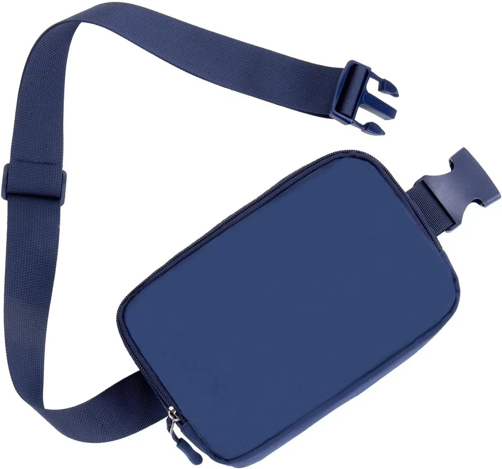 Belt Bag Fanny Pack Crossbody Bags for Women Belt Bag Waist Packs with 3 Pockets
