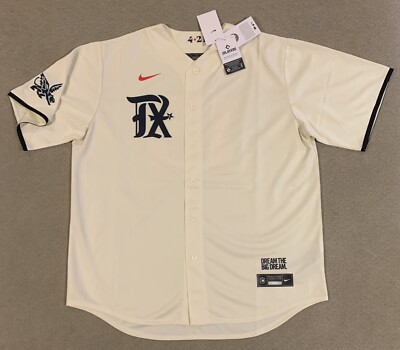 Nike Texas Rangers City Connect Replica Jersey #15 Bochy Mens Size