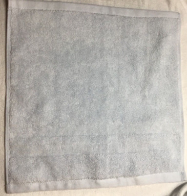 RALPH LAUREN WASHCLOTH PAYTON LIGHT SKY  100% COTTON 13 X 13 NWT