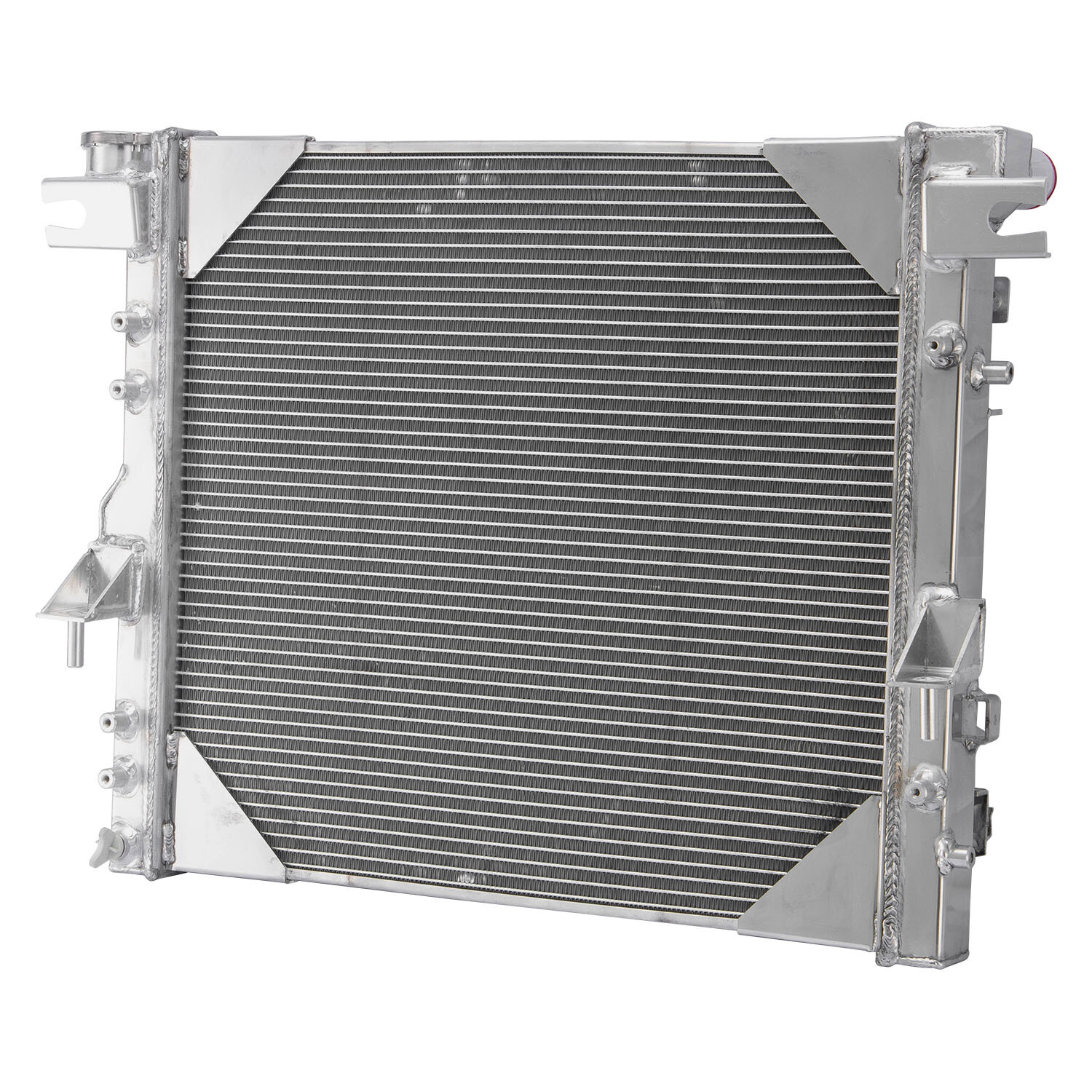For 2007-2018 Jeep Wrangler JK 3.6L 3.8L V6 Aluminum Radiator Shroud Fan CU2957