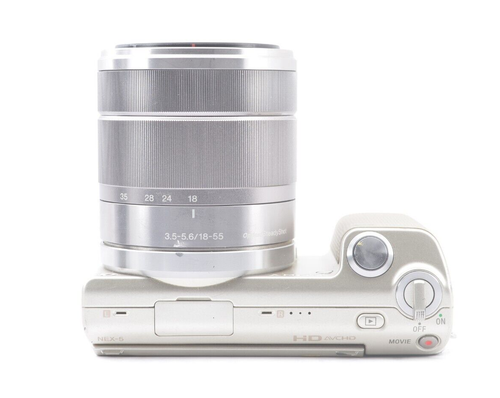 【Near Mint】SONY Alpha NEX-5 silver + 18-55mm f/3.5-5.6 OSS Zoom From Japan #1684 - Picture 10 of 22