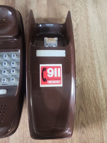 NOS Trim Line Western Electric Brown Bell system Phone Vintage (Untested) - Picture 2 of 8