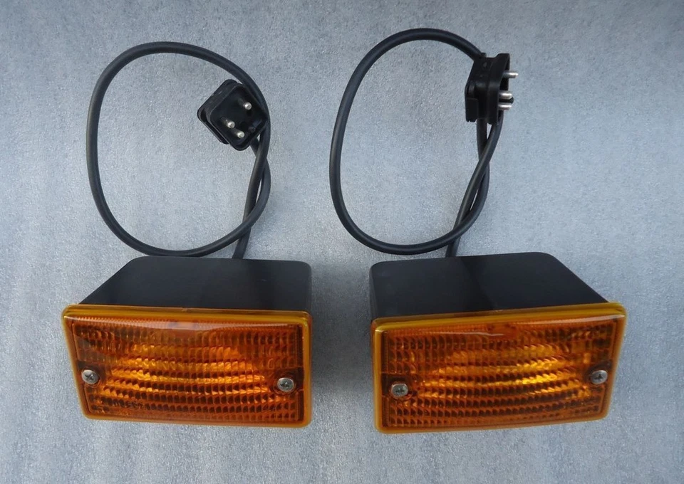 NUEVO***1974-1989 MERCEDES SL W107 380SL 450SL 560SL JUEGO DE LUCES INTERMITENTES GENUINO Foto 2 de 2