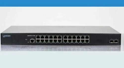 LANCOM GS-2326 24-Port Switch Webinterface 24 Port Gigabit Ethernet Switch