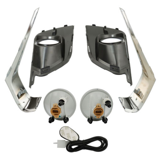 Fog Lights Assembly Bezel+Harness+Switch For 2018-21 Chevy Traverse Halogen Pair - Bild 3 von 12