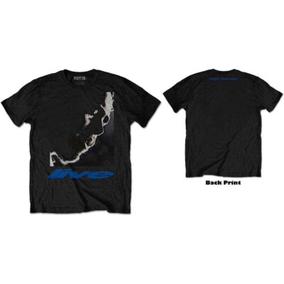 Post Malone Live Close Up schwarzes Herren-T-Shirt (Medium)