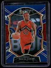 2020-21 Panini Select Retail Pascal Siakam Blue Prizm Concourse #46 Raptors