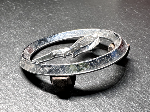 CHEVY IMPALA ORIGINAL ~2.5" METAL EMBLEM 7650313 E187 - Picture 6 of 14