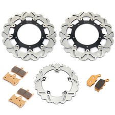 Front Rear Brake Discs Pads For Yamaha MT-09 / A XSR 900 ABS XSR900 Abarth ABS