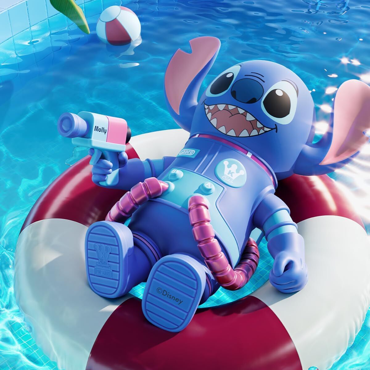 新品】 MEGA SPACE MOLLY 400% Stitch フィギュア POP MART MEGA SPACE MOLLY 400% Stitch Disney Japan New | eBay