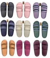 VICTORIA'S SECRET PINK PILLOW SLIDES SANDALS SHOWER SHOES WATERPROOF S M L XL