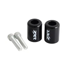Handlebar Grip Plug Bar Ends Cap Weight for Kawasaki Ninja ZX6RR ZX7 ZX7R ZX9R
