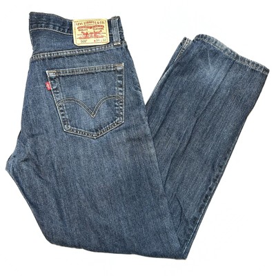 Straight Leg Denim Jeans Pant Size 