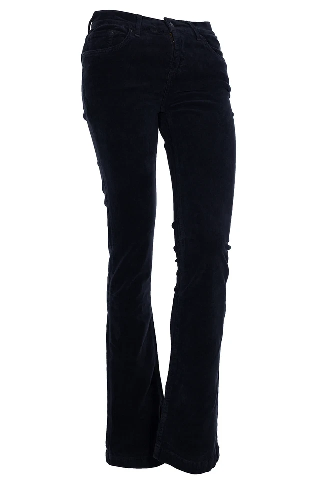LTB Fallon Flare Jeans Bootcut Cord Jeans Mid Rise Damen Denim Schwarz - Bild 1 von 1