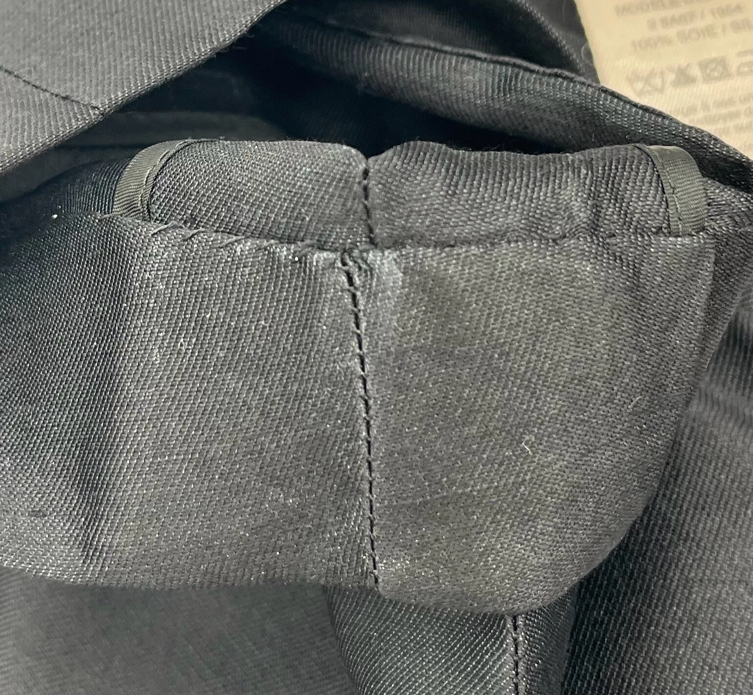 Abito giacca Celine vintage ALTRD nero manica 3 4 con spalline tg 40