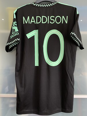 Official Adidas Leicester City 2022 23 MADDISON 10 Shirt Medium