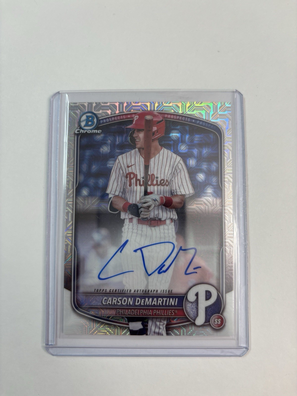 2025 Bowman - Chrome Prospect Mega Box Autographs Carson DeMartini #BMA-CD