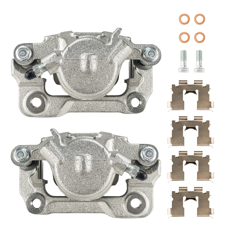 2x Front Brake Caliper w/ Bracket for Geo Tracker 1989-1997 Sidekick 1991-1998 Foto 4 de 4