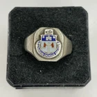 VTG 925 Sterling Silver Nicholson Catholic School Graduation Grad Ring 7.7g Sz 9