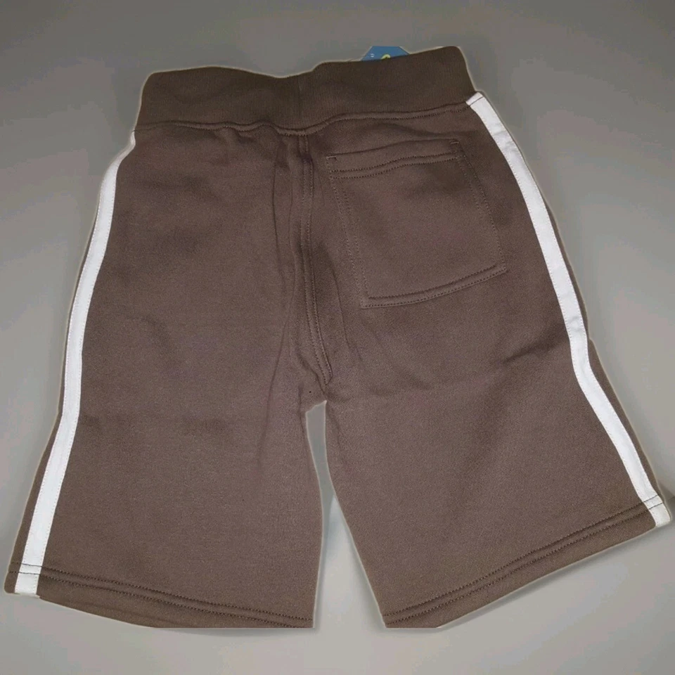 Nuevo Gymboree PANTALONES CORTOS Talla 8 MARRÓN Jersey SUDADERAS Niño Jersey OTOÑO Escuela Foto 2 de 2