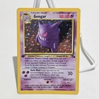 Pokémon Gengar Fossil 5/62 1st Edition Holo 1999 WOTC TCG Card HP