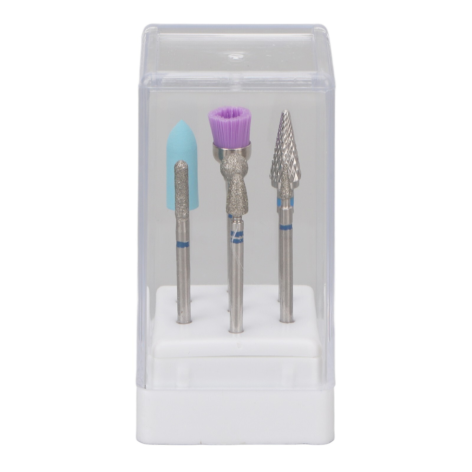 7pcs Nail Drill Bit Set Stainless Steel Portable Professional Fast Removal Nail