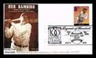 US COVER BABE RUTH LEGENDS OF BASEBALL FIRST DAY ISSUE GG CACHET