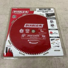DIABLO D1296N Circular Saw Blade 12" Blade 96 Teeth 0.09" Wide 1" Arbor Size