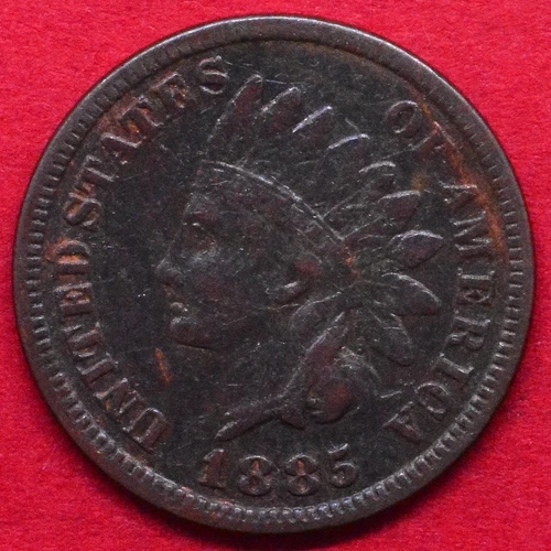 1885 INDIAN HEAD CENT