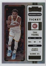 2022-23 Panini Contenders Conference Finals Ticket 59/75 Trae Young #66 09ai
