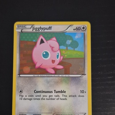 Pokémon TCG Jigglypuff Black and White BW54 Pokémon Card English Standard
